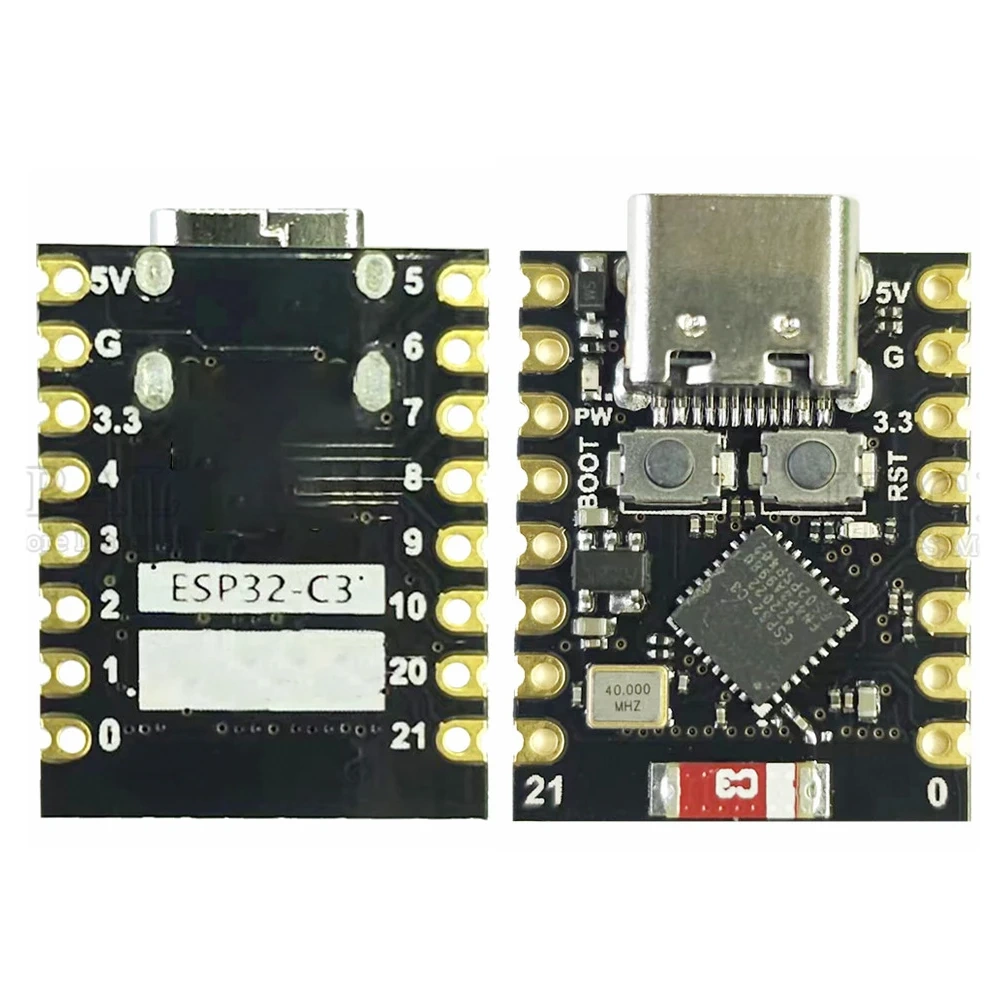 DUBEUYEW ESP32-C3 Scheda Di Sviluppo Mini WiFi Bluetooth – 6 Pezzi, Compatibile Con Arduino E MicroPython