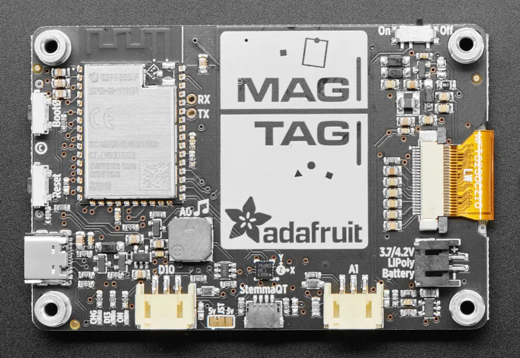 Adafruit MagTag Back