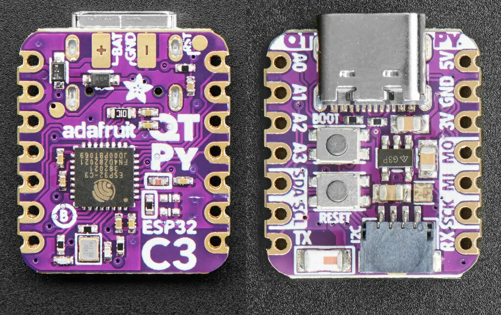 Adafruit QTPy ESP32-C3 Front