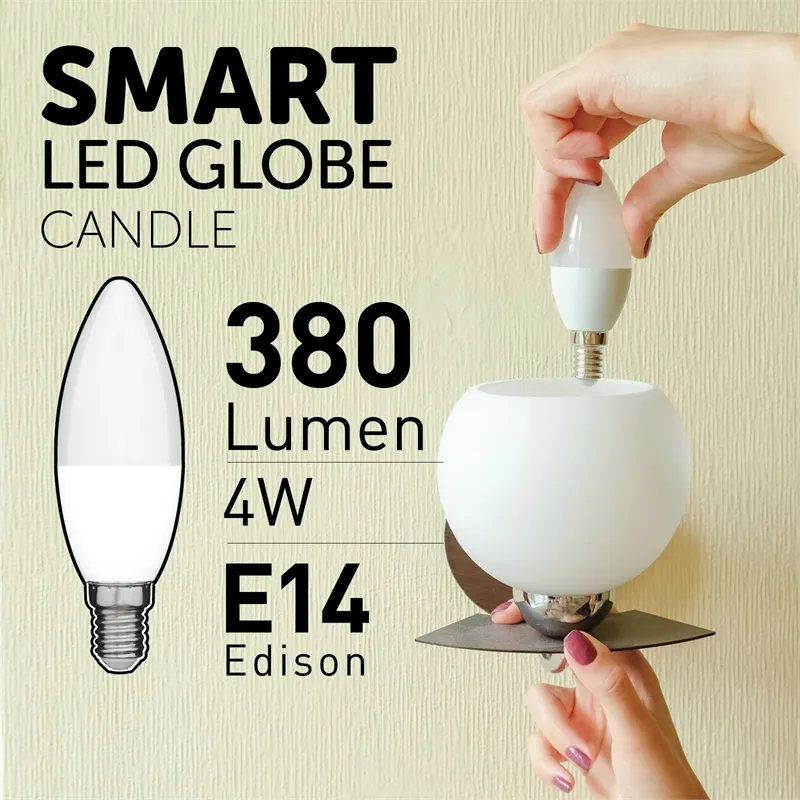 Arlec Smart 4W 380lm Candle