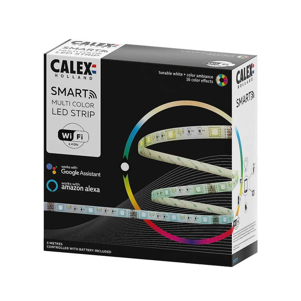Calex 5m RGB + White