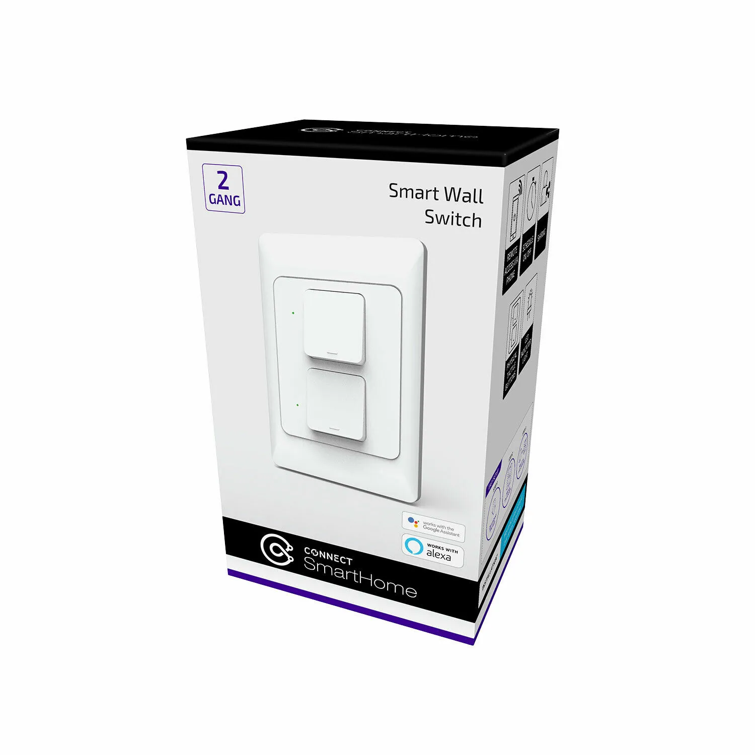 Connect SmartHome 3 Gang Wall Switch ()