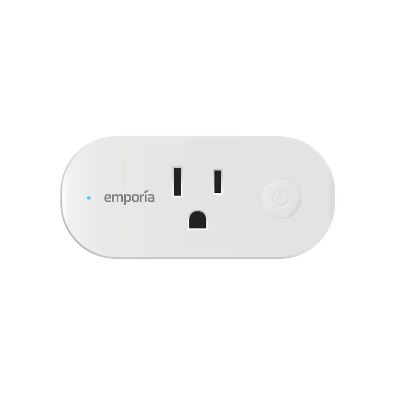 Emporia Smart Plug | Single Energy Monitoring Outlet