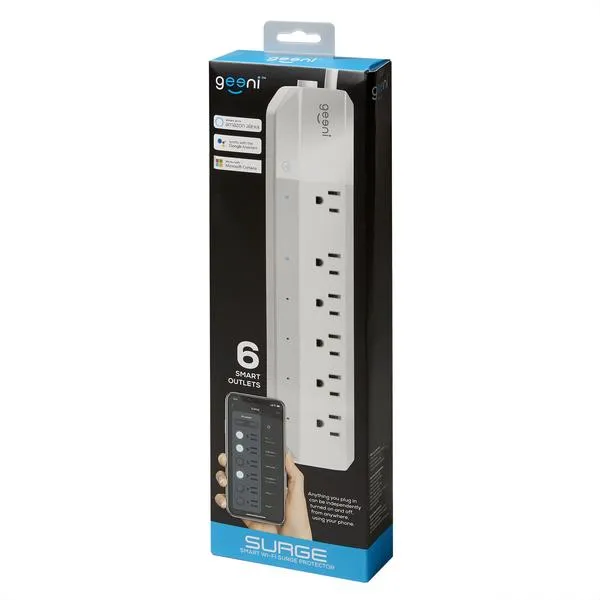Geeni SURGE 6-Outlet Surge Protector