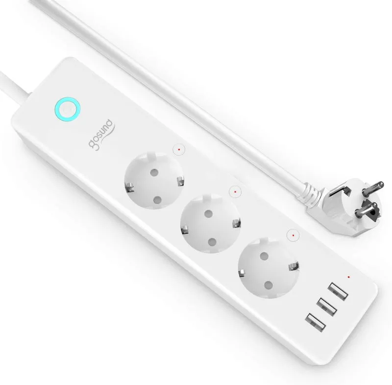 Multiprise Connectée TUYA à suivi de consommation électrique (GOSUND Smart  Power Strip P1) 