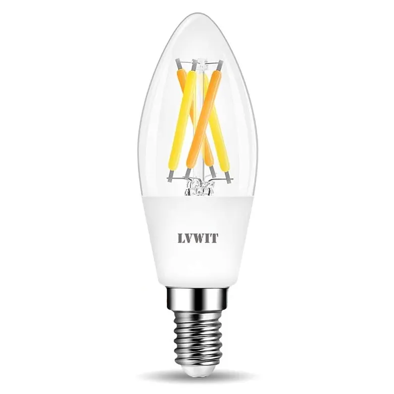 LVWIT E14 Smart Wifi LED Bulb, 470Lm, 4.5W