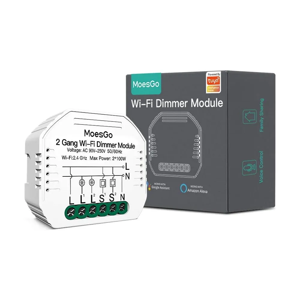 Tuya - WiFi dimmer module - Android/iOS app - Moes MS-105 Botland - Robotic  Shop