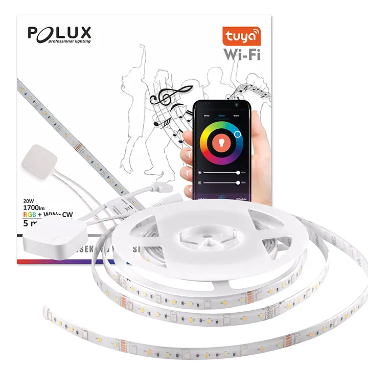 Polux RGBCCT 20W 1700lm 5m