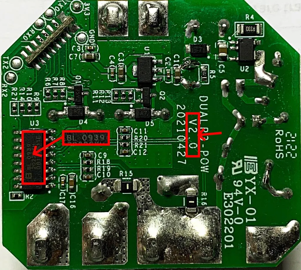 Sonoff Dual R3 Power Monitoring Switch Module (DUALR3) Configuration for  Tasmota