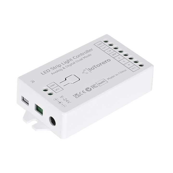 IoTorero PWM RGBCCT & Addressable Dul Mode Strip Controller